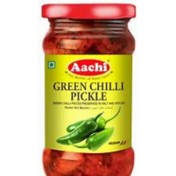Fresh Green Chilli Pickle Manufacturer, Exporter, Retailer, Trader, and Distributor